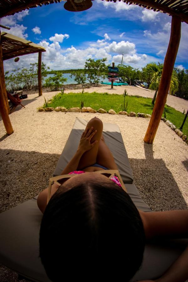 Hotel Y Beach Club Casa Mia Xulha -Bacalar Xul-Ha Buitenkant foto